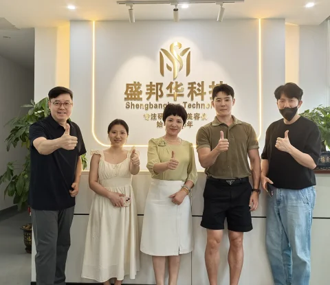 Asian Business Partners Visiting Suyanmei Factory