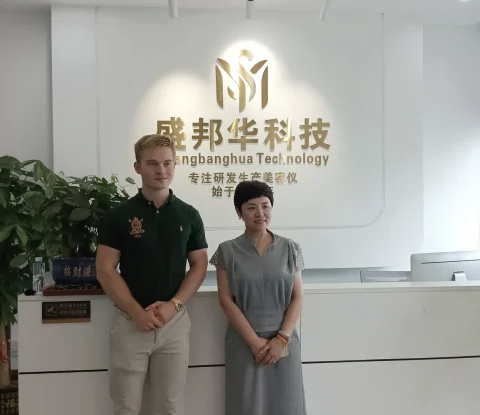 International Buyer Inspecting Our Manufacturing Facility